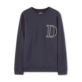 Dondup Sweatshirts, male, Blue, Size: L Felpa