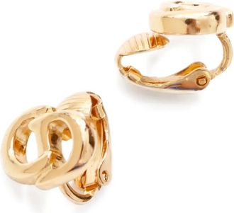 Dior Orecchini CD 1980-1990 - Oro