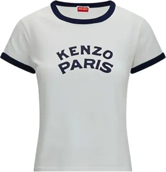 Kenzo Mujer, Camisetas, Blanco, Talla: S
