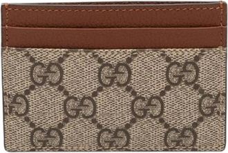 Gucci Pre-owned Wallets, female, Brown, Size: ONE SIZE Pre-owned Card Holder