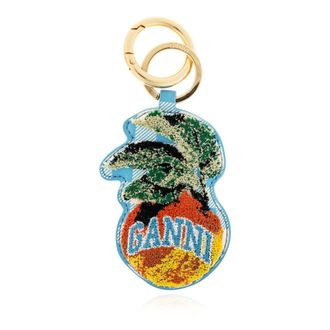 Ganni Accessoires, Dames, Veelkleurig, ONE Size, Sleutelhanger