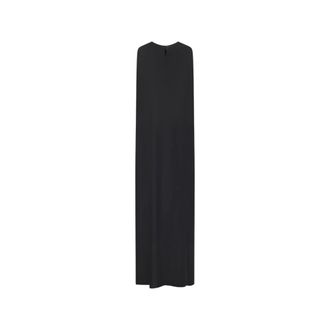 Darkpark Maxi Dresses, female, Black, Size: XS Aurora Jersey Long Cape