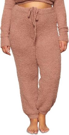 SKIMS Cozy Knit Joggers in Rose Clay at Nordstrom, Size 4X