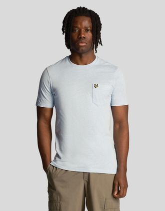 Lyle & Scott Lyle And Scott Mens Pocket T-Shirt - Blue - Size: 36