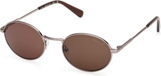 GANT GA00025 36E Mens Sunglasses Brown Size 51
