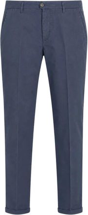 40weft Lenny Chino - Heren - Chinos - Blauw - 2XL - Broeken