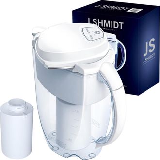 Aquaphor Jarra Filtrante Aquaphor J.shmidt 500 De 2,8 L + 1 Cartucho, Blanca