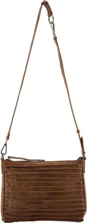 Fredsbruder FREDsBRUDER Leather Shoulder Bag Riffel Toffee Brown