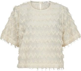 Co'Couture Dames, Blouses & Shirts, Wit, Maat: XL