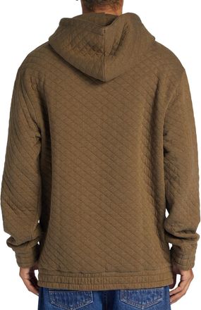 DC Kapuzensweatshirt DC SHOES Longhand, Herren, Gr. M, gr&uuml;n (capers), Obermaterial: 60% Walkfrottier, 40% Microfaser;, Sweatshirts Kapuzensweatshirt