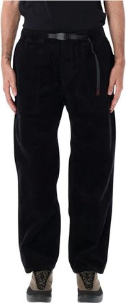 Gramicci Corduroy Loose Tapered Ridge Pant - - Sport - Uomo - Nero - L