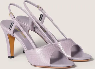 Miu Miu Ayers slingback sandals