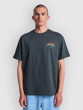 Rvca Welcome To Rvca T-Shirt schwarz