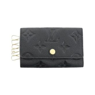 Louis Vuitton Pre-owned Accessories, female, Black, Size: ONE SIZE Pre-owned Monogram Empreinte Key Case