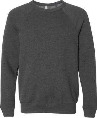 Bella + Canvas Sponge Fleece Raglan Crewneck Sweatshirt