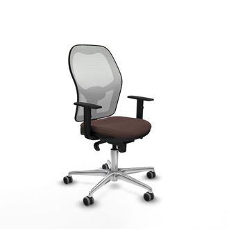 Piqueras y Crespo Piqueras Y Crespo Jorquera Silla De Oficina Blanco Marr&oacute;n