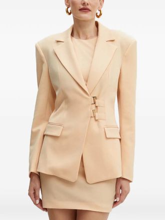 Patrizia Pepe buckle blazer - Neutrals