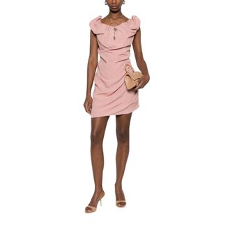 Vivienne Westwood Party Dresses, female, Pink, Size: XS Ginnie Amber Mini Dress