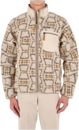 Patagonia Chaqueta Classic Retro-X - Sport - Hombre - Beige - S