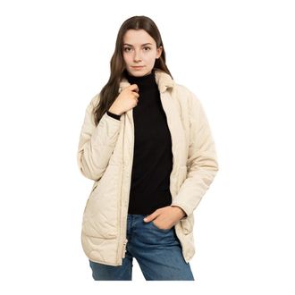 Columbia Gewatteerde damesjas - Dames - Winterjassen - Beige - XS - Jassen