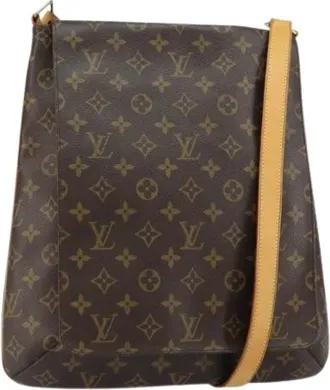 Louis Vuitton Pre-owned Cross Body Bags, female, Brown, Size: ONE SIZE Pre-owned Vintage Cross Body Bag