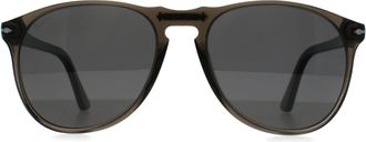 Persol PO9649S 110348 rookzwart gepolariseerde zonnebril