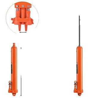 OEM Gato Hidr&aacute;ulico De Brazo Largo, Capacidad De 3 Toneladas, Construcci&oacute;n Duradera, Bomba Doble De 8 Toneladas