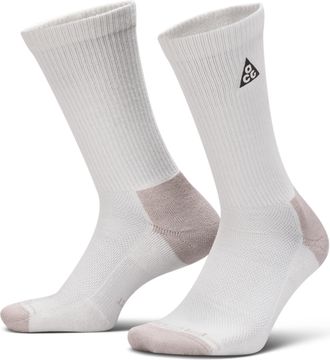 Nike Unisex Nike ACG Everyday Elevated Crew Socks (1 Pair) in Grey | IH8647-025