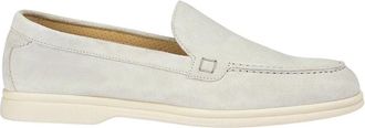 Doucal's Su&egrave;de Loafer - Dames - Loafers - Grijs - 39 1/2 EU - Su&egrave;de - Schoenen