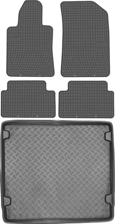 OEM Juego De Alfombrillas De Goma Para Coche Y Maletero Para Peugeot 508 I Rxh Sed&aacute;n/familiar (2012-2018)