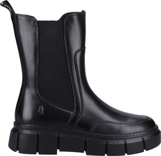 Hush Puppies Fleur Memory Foam Womens Boots - Black - Size UK 5