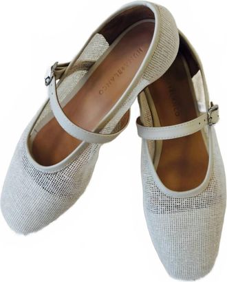 Huma Blanco Womens Penny Sandals In Natural Jute