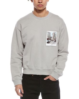 Helmut Lang Postcard Crewneck Sweatshirt