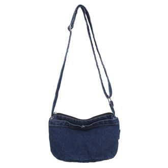 Generic Women Small Crossbody Bag with Zipper Shoulder Bags Adjustable Straps Shoulder Purse Casual Shoulder Handbags Vintage Tote Bag Cowboy Bags (Dark Blue)