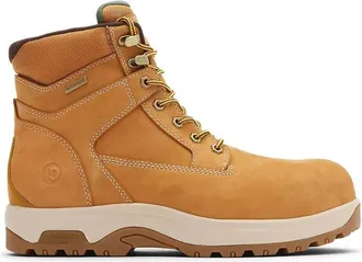 Dunham Mens 8000 Works Safety 6 Boot In Wheat