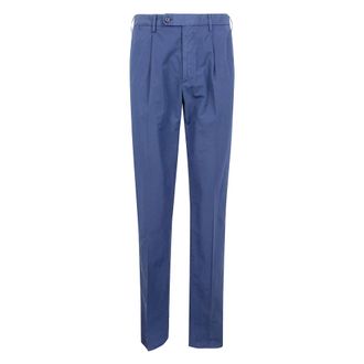 Incotex Heren, Broeken, Blauw, Maat: 2XL