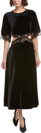 BA&SH Velae Robe Midi Dress