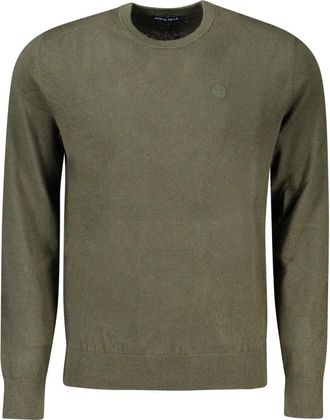 North Sails Kleding - Heren - Ronde hals truien - Groen - XL - Truien & Vesten