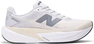 New Balance Uomo FuelCell Rebel v5 in Grigio/Beige/Bianca, Sintetica, Taglia 40.5