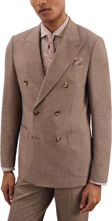 Reiss Belmont Peak Textured Wool-Blend Blazer