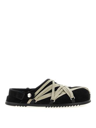 Rick Owens Megalace mule granola sabots