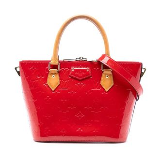 Louis Vuitton Pre-owned Tote Bags, female, Red, Size: ONE SIZE Pre-owned Leather Tote Bag