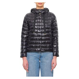 Herno Winter Jackets, female, Black, Size: XS Down Jacket