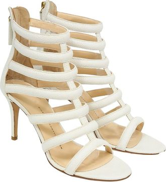 Giuseppe Zanotti Womens Sheep Leather Caged Strappy Sandal (Authentic Pre- Loved)