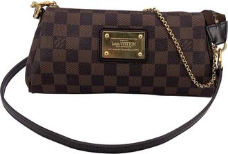 Louis Vuitton Brown Cotton Eva (Authentic Pre-Loved)