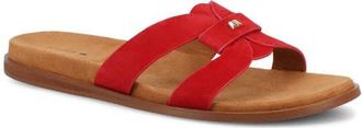 Birdies The Sunbird Sandals in Red Suede at Nordstrom, Size 10.5