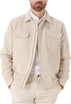 Profuomo Heren, Jassen, Beige, Maat: XL