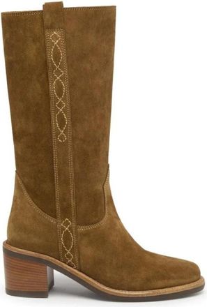 Ash Penelope Su&egrave;de Westernlaarzen - Dames - Cowboylaarzen - Bruin - 39 EU - Su&egrave;de - Schoenen