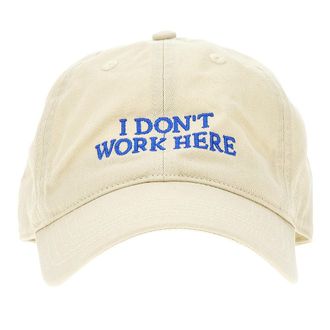 Idea Organic cotton embroidered baseball cap Man One Size