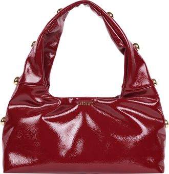 Jason Wu Studded Shoulder Bag in Crackled Finish